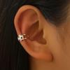 A Minimalist And Stylish Sporty Football, Basketball, Rugby, And Volleyball Ear Clip Suitable for Everyday Wear, Exquisite And Versatile