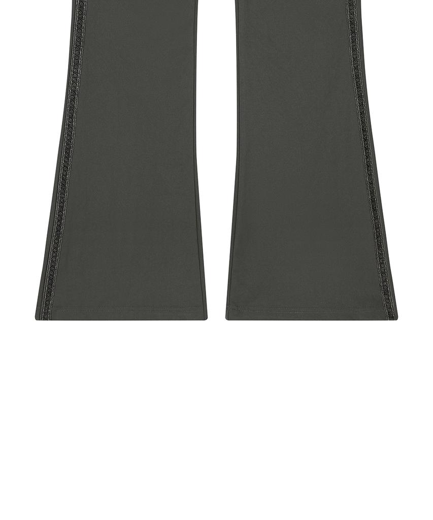 LUVISTRUE El Ribbon Bootscut Pants(Charcoal)