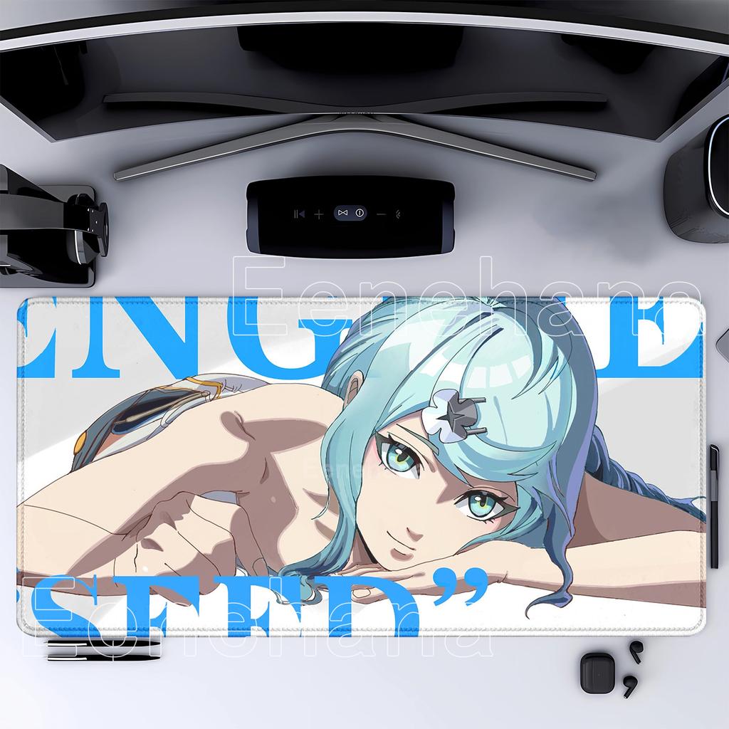 ZZZ Seed cute girl Gaming Mouse Pad Zenless Zone Zero Keyboard Desk Mats XXL Anime Extended office accessories overlock Mousepad
