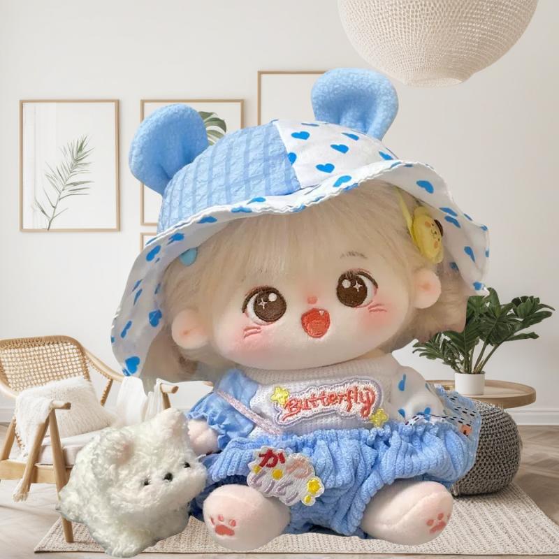 Suitable for 20cm Cute Plush Doll Dresses Clothing Accessories Mini Doll Clothing Accessories