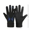 WRELS Herbst Winter Warme Fahrradhandschuhe Wasserdicht Thermisch Touchscreen Reiten Radfahren Skifahren Rutschfest Winter Fahrradhandschuhe Herren