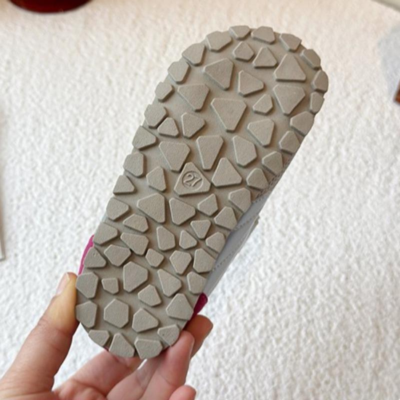 Girls' Lightweight Sports Shoes Girls' Puff White Shoes, Breathable Casual Shoes Fashionable German Training Shoes