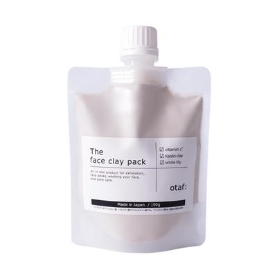 Otoa Clay Pack Pore Mud Face Pore Exfoliating Dark Vitamin Vitamin C Moisturizing Pack Otaf 150g, Pack, Pack, Pack, Care, Skin, Dullness, Spots,