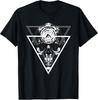 Futuristic Skull Graphic Tee for Men and Women - Cyberpunk Style