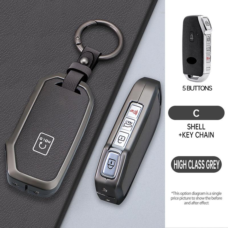 3/4/5 Buttons Key Cover Car Key Case for KIA Sportage Ceed Sorento Cerato KX5 KX-CROSS Forte K3 K5 K8 Ray Opatima Soul Telluride
