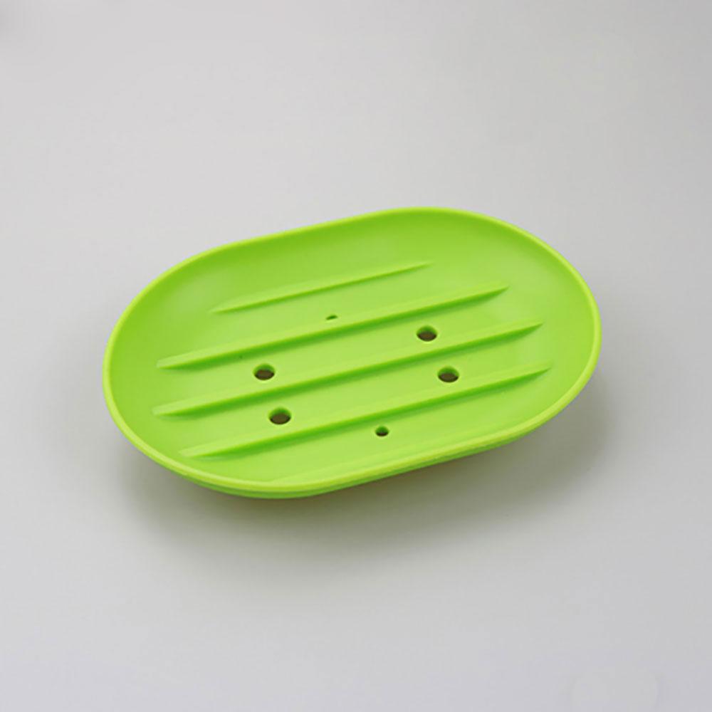 

Модная силиконовая гибкая мыльница, держатель для мыла в ванной, дорожный держатель, тарелка, новая мыльница для ванной в конфетном цвете