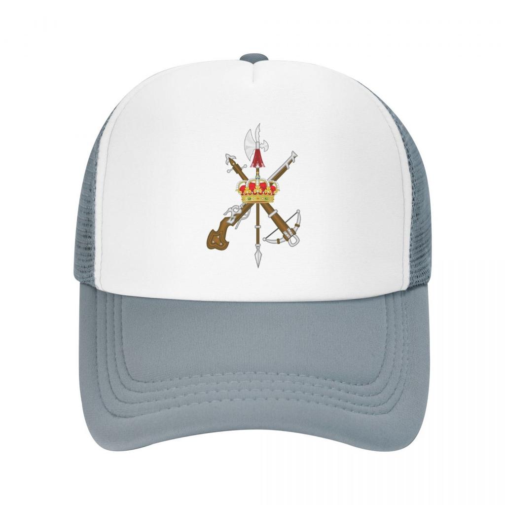Custom Punk Spanish Legion Baseball Cap Men Women Adjustable Spain Army Military Trucker Hat Performance Snapback Trucker Cap