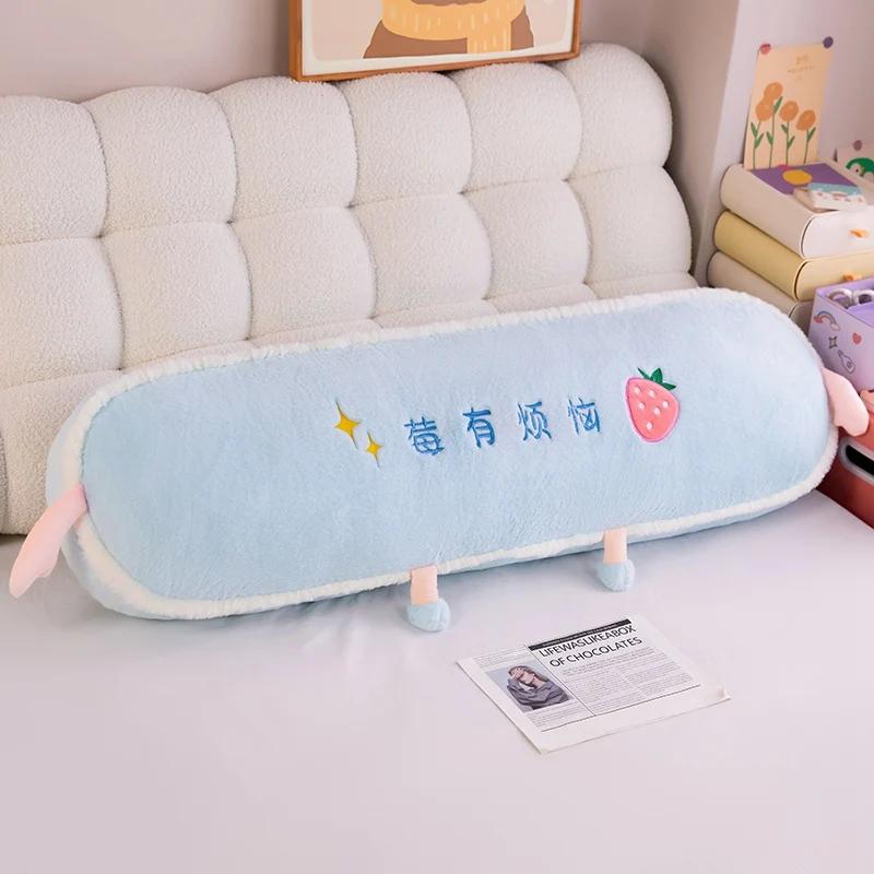 60/90cm Kiwi Strawberry Orange Avocado Apple Plush Toy Throw Pillow Sleeping Doll Toy Children Birthday Gift
