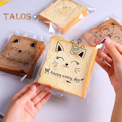 100 pezzi sacchetti di caramelle ecologici multifunzionali per uso alimentare utili animali belli panini fatti in casa con ananas borse forniture da cucina