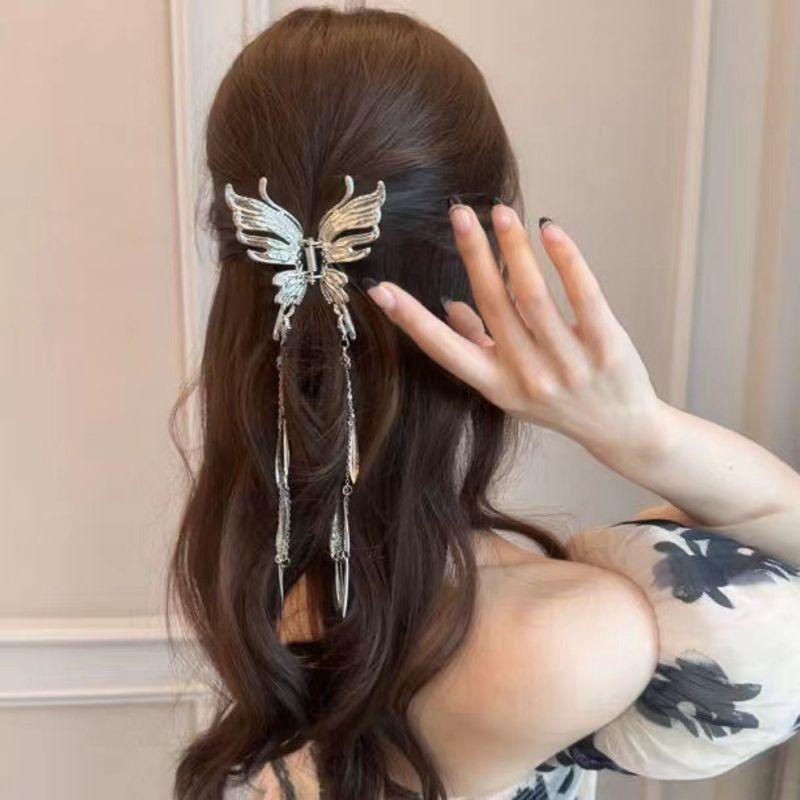 1pc Light luxury full diamond temperament flower hair pearl fashion edge clip bangs clip side sparkling diamond hairpin