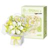 Weilo Hand-tied Bouquet Powder Mist Floral LEGO Building Block Ornament Gift