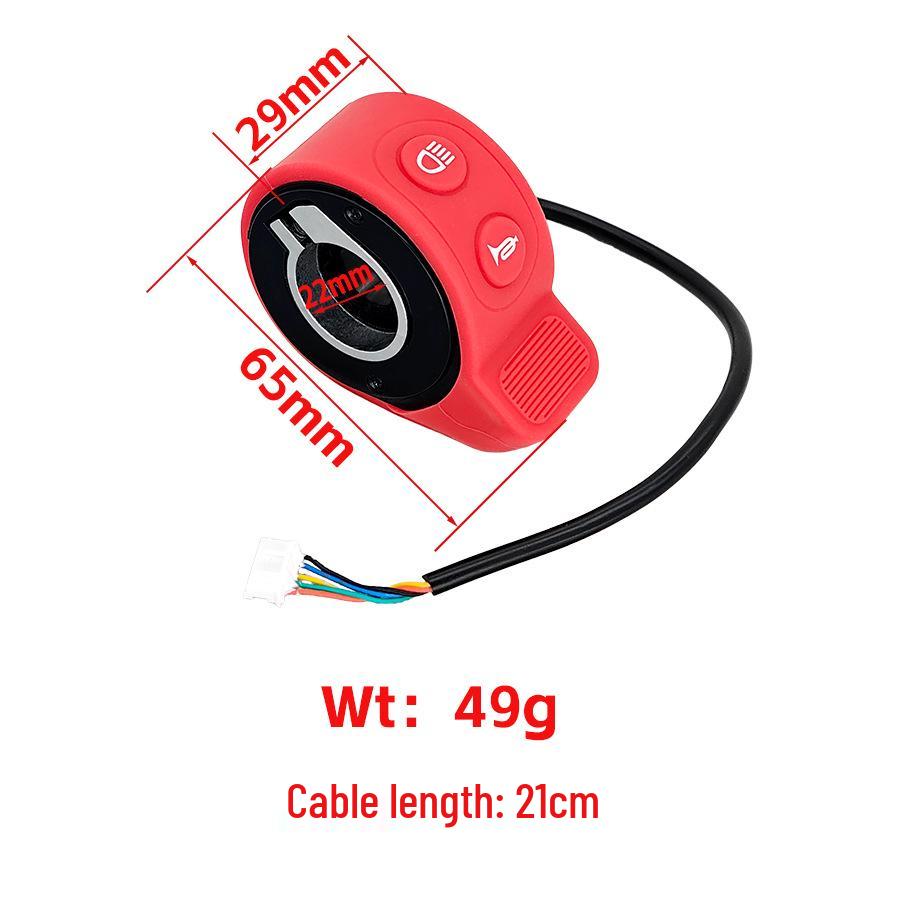 

Happy Joy X6 Scooter Throttle & Brake Finger Dial Kit
