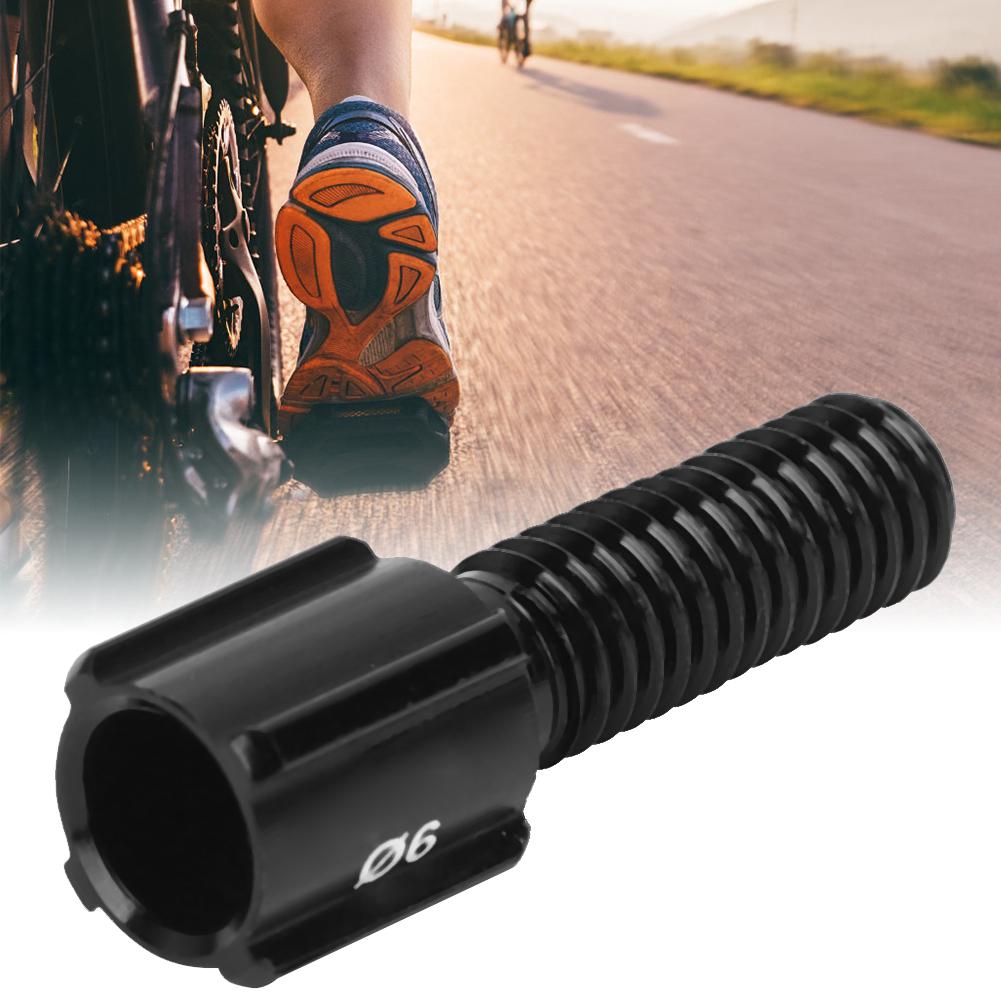 10PCS RC122 Black Road Bike Rear Derailleur Brake Cable Line Thumb Shifter Adjuster ScrewM6