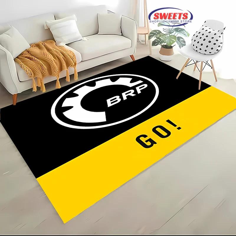 Can AM Motorcycle Logo Carpet Large Soft Rug for Living Room, Bedroom & Sofa Anti Slip Doormat & Home Decor Floor Mat