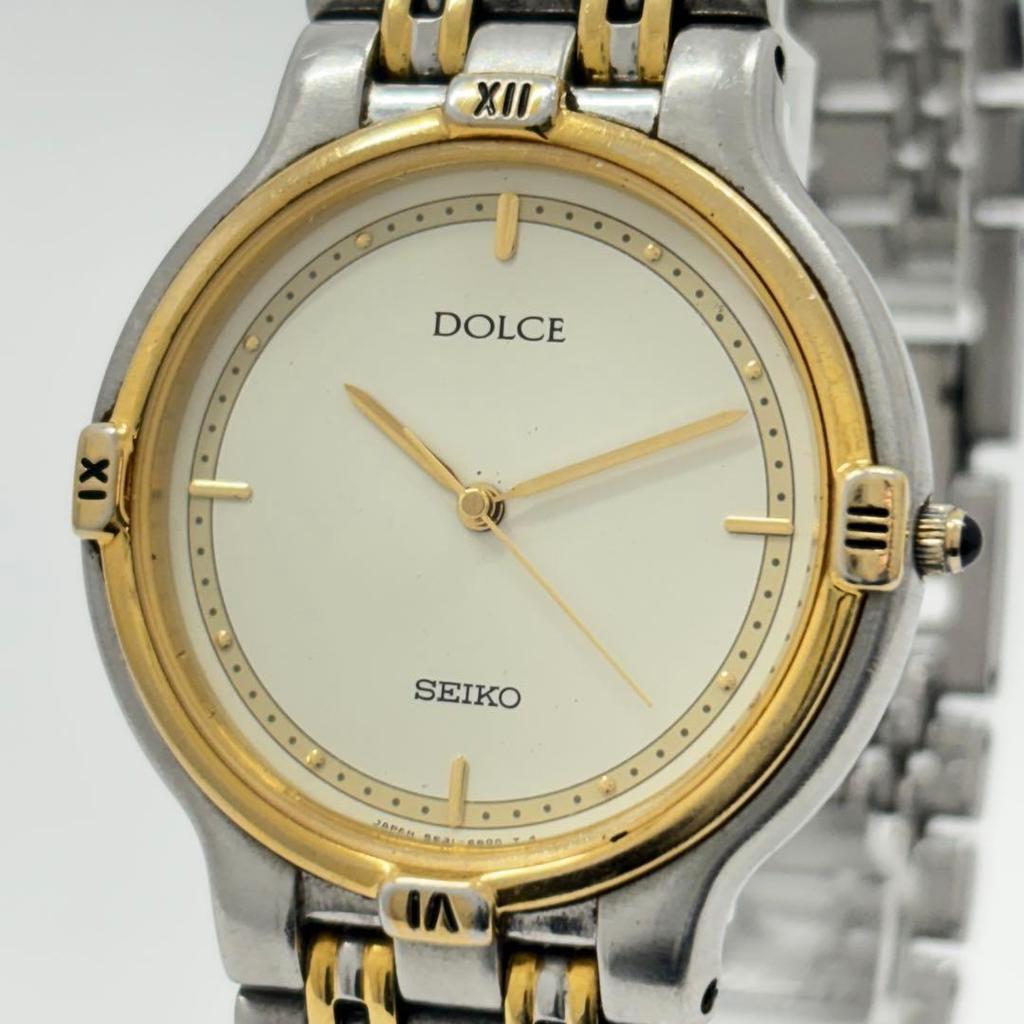 Used W5 Seiko Dolce 5E31-6B90 Men's Watch Quartz Fudo
