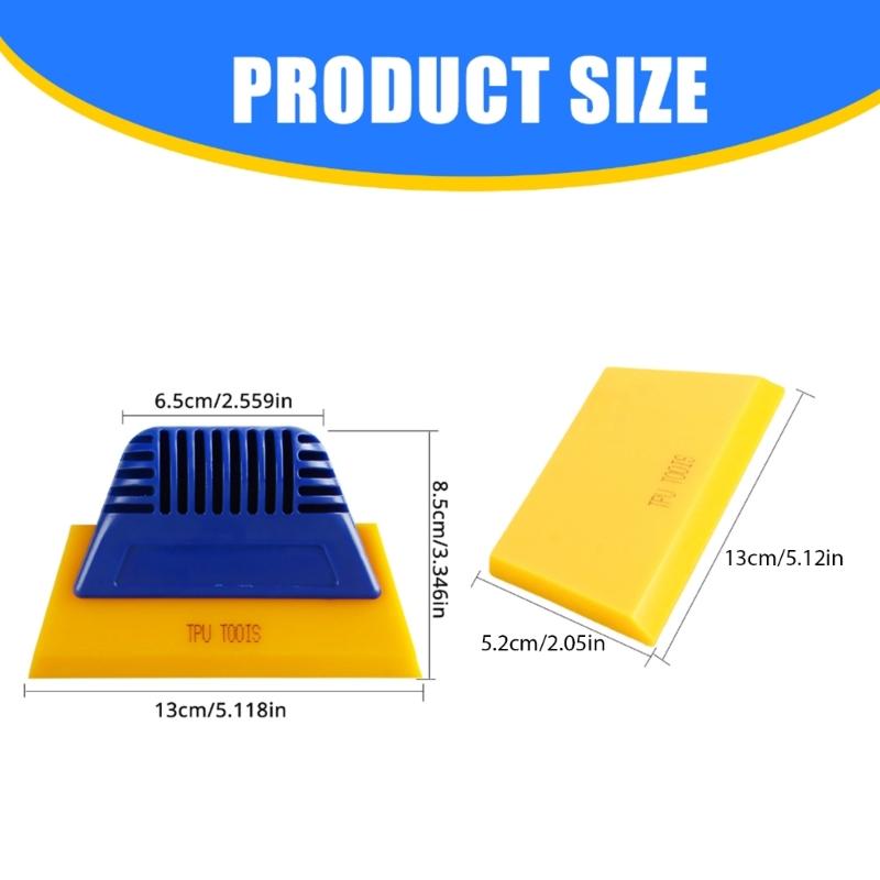 Multifunctional Car Windshield Glass Wiper Cleaning and Tinting Scraper Tool for Perfect Result Smooth Film Application