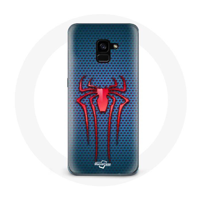 Coque Samsung Galaxy A5 2018 Spider-man logo