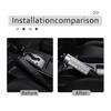Aluminum alloy Silver Handbrake Brake Handle Cover For Toyota FJ Cruiser 07-21