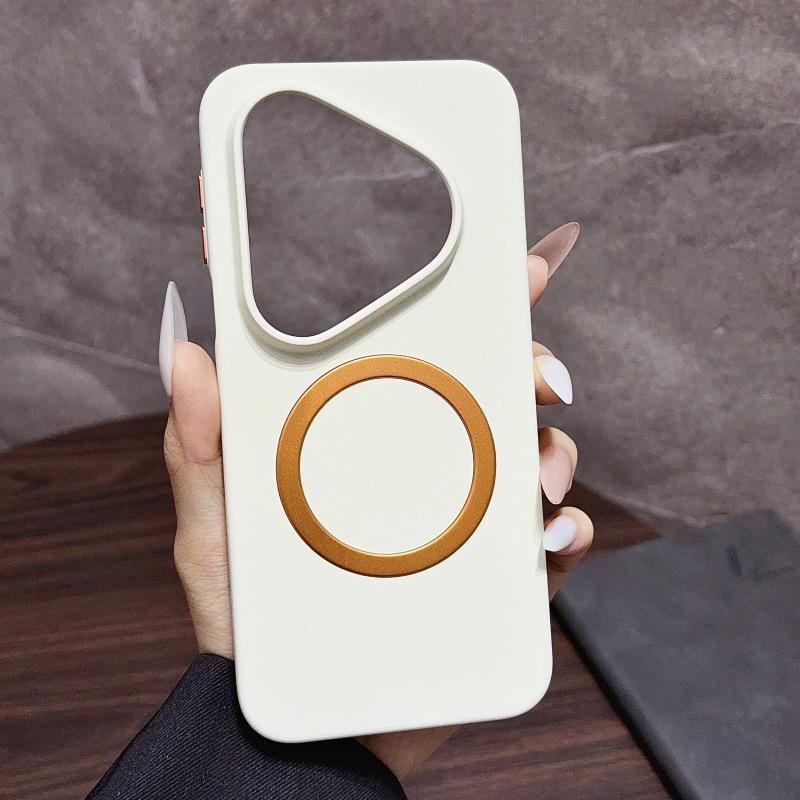 Applicable to Huawei Pura11Pro mobile phone case new Max advanced sense matte magnetic suction soft edge anti-drop case moisture