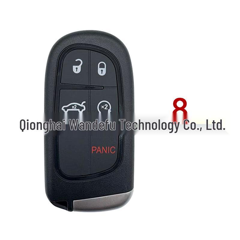 Key Shell for Jeep, Chrysler, Dodge, RAM, and Durango