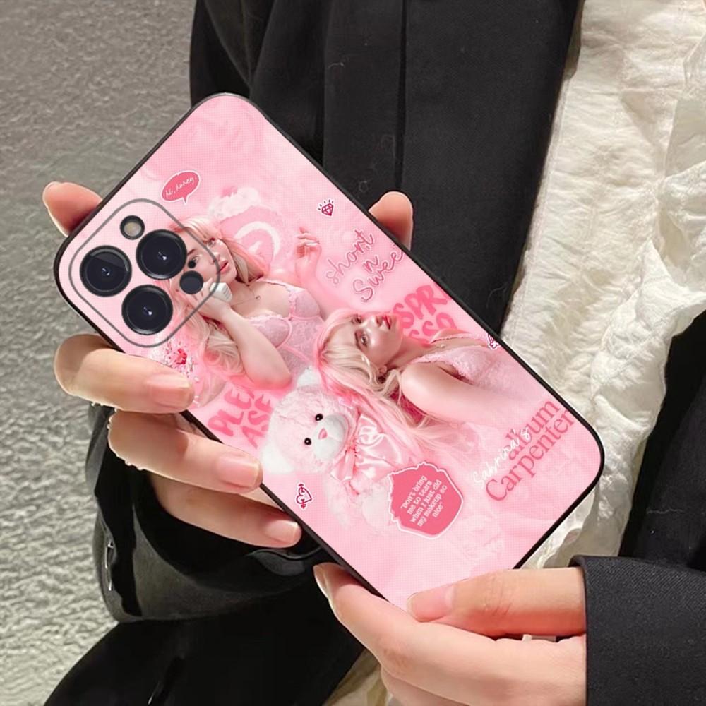 Please S-Sabrina C-Carpenter Phone Case For IPhone 16 15 14 11 12 13 Mini Pro XS Max Cover 6 7 8 Plus X Funda Shell