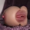 Männer Masturbator Doppel Kopf Oral Sex Vagina Brust Große Brüste Weichen Penis Echte Haut Fühlen Erwachsene Spielzeug Erotische Produkte