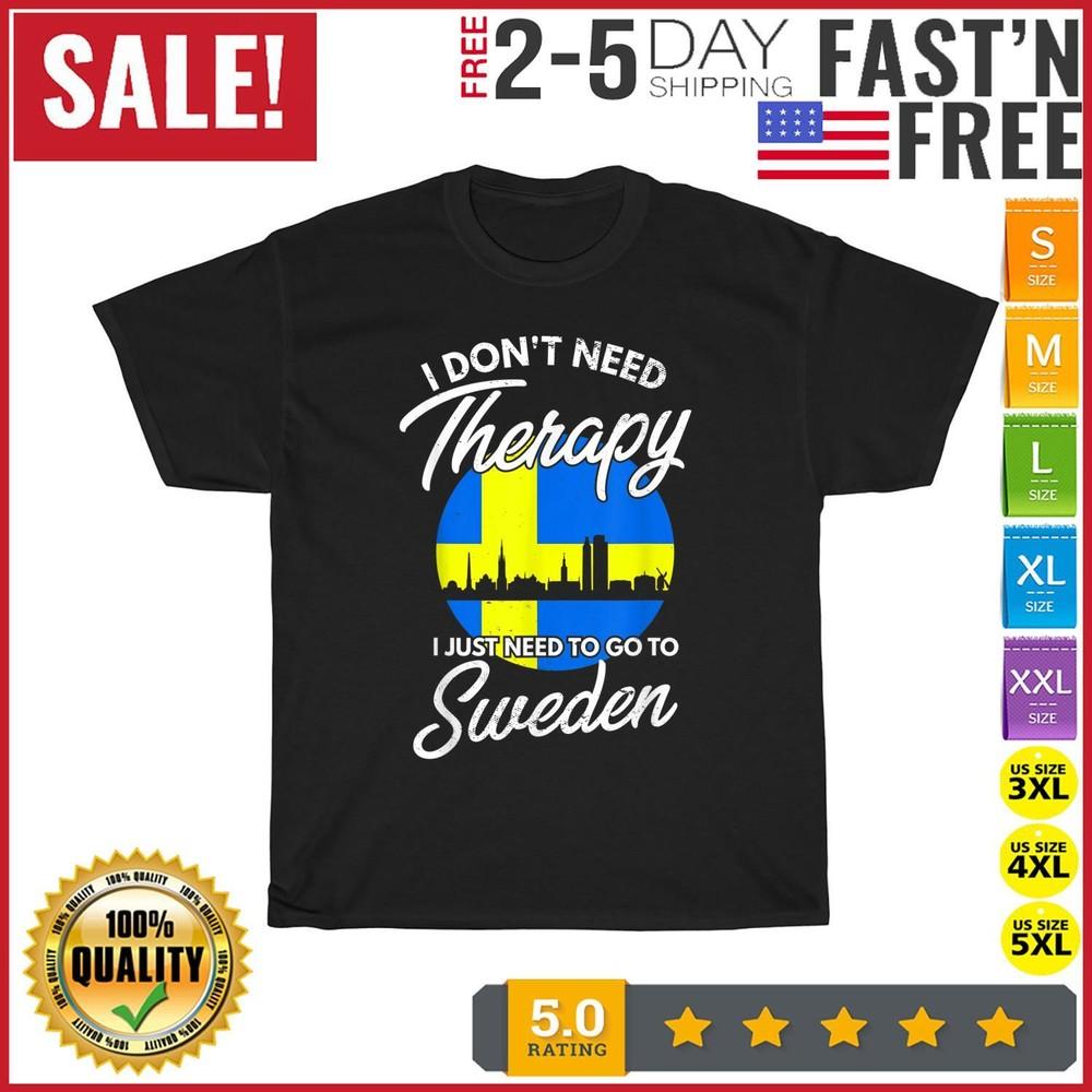 

Swedish Flag I Sweden Flag I Vacation Vintage T Shirt Men Women Fashion NEW 2023 S