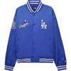 New Era FW24 MLB Los Angeles Dodgers NY Embroidered Single-Breasted Long Sleeve Jacket Unisex Jacket Navy-Blue 14385107