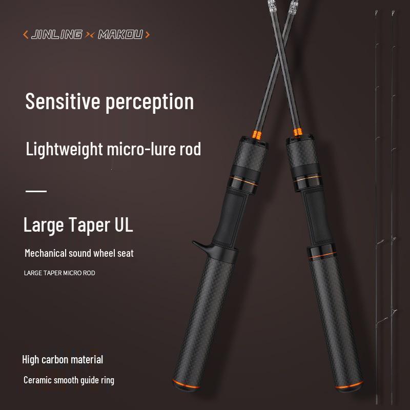 General Purpose ML Smooth Guide Micro Lure Rod with UL Trout and Gun/Straight Handles 1.8m Gun Handle
