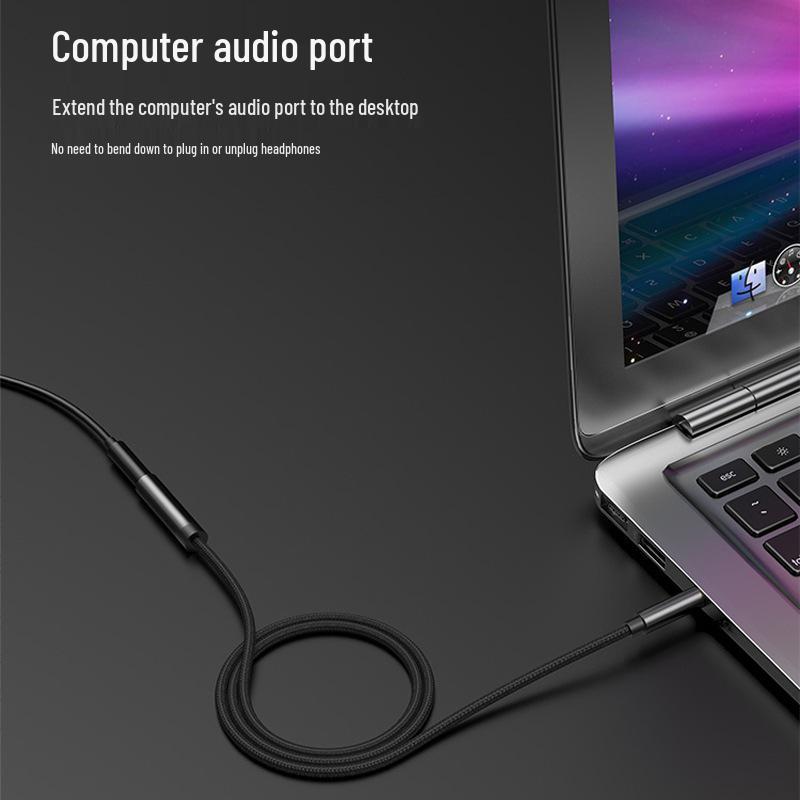 3.5mm Audio Cable - Universal Extension for Car Speakers/Headphones