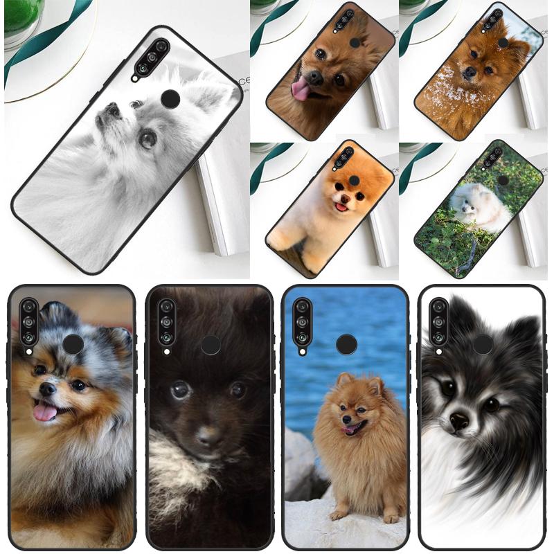 Pomeranian Dog For Huawei P30 Pro P60 P50 P20 P40 P Smart Nova 9 5T Honor Magic 5 Lite X8 X9 a 50 70 Case