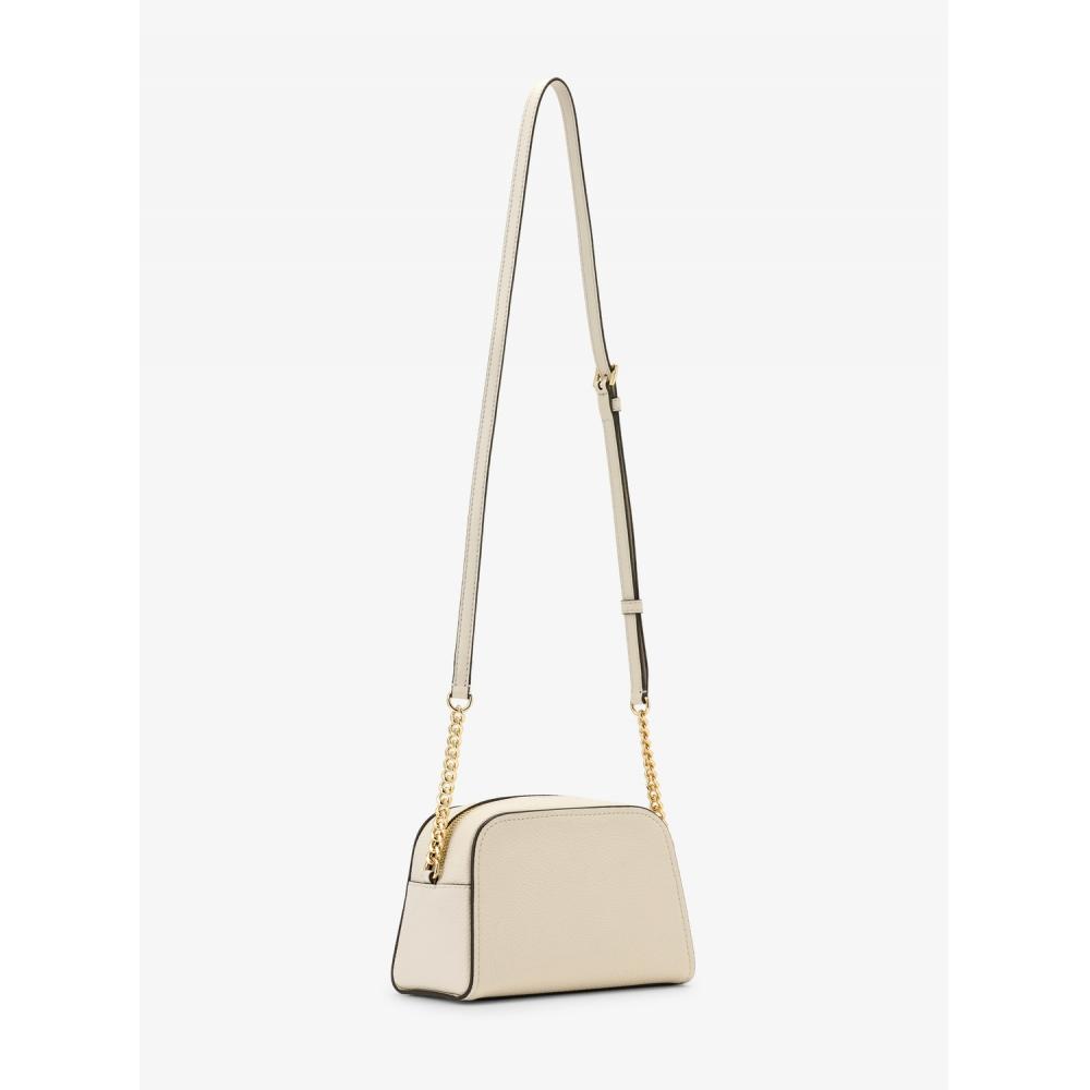 Michael Kors Ashton Extra Small Camera Crossbody Bag Light Cream 35f6g9qc0i217