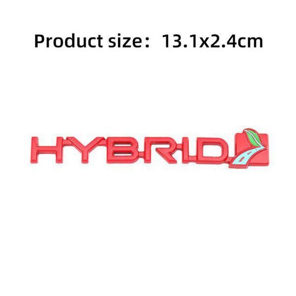 Car Sticker Emblem Auto Badge Decal for Hybrid Synergy Drive Letter Prius Camry Rav4 Crown Auris Honda Focus Toyota Styling