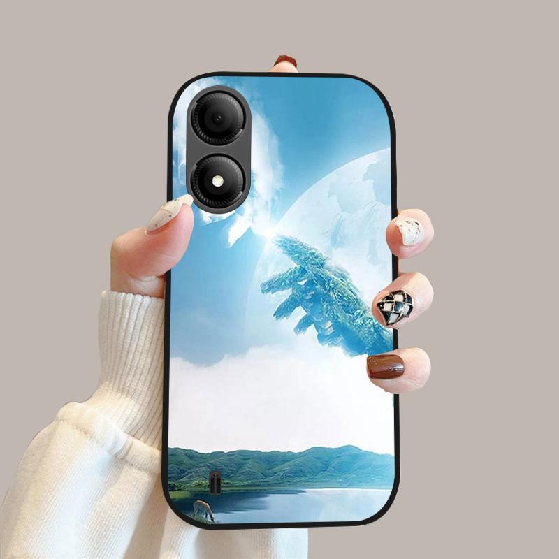 Soft Case For ZTE Blade A33s A34 A35 Silicone TPU Phone Cover For ZTE Blade A54 Cartoon Popular Phone Protective Fundas Bags