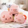 Soft Huggable Animal Doll Cute Pig Plush Pillow, Stuffed Animal, Short Velvet Plushie Pillow Doll, Small Bag Charm & Large Throw Birthday Gift