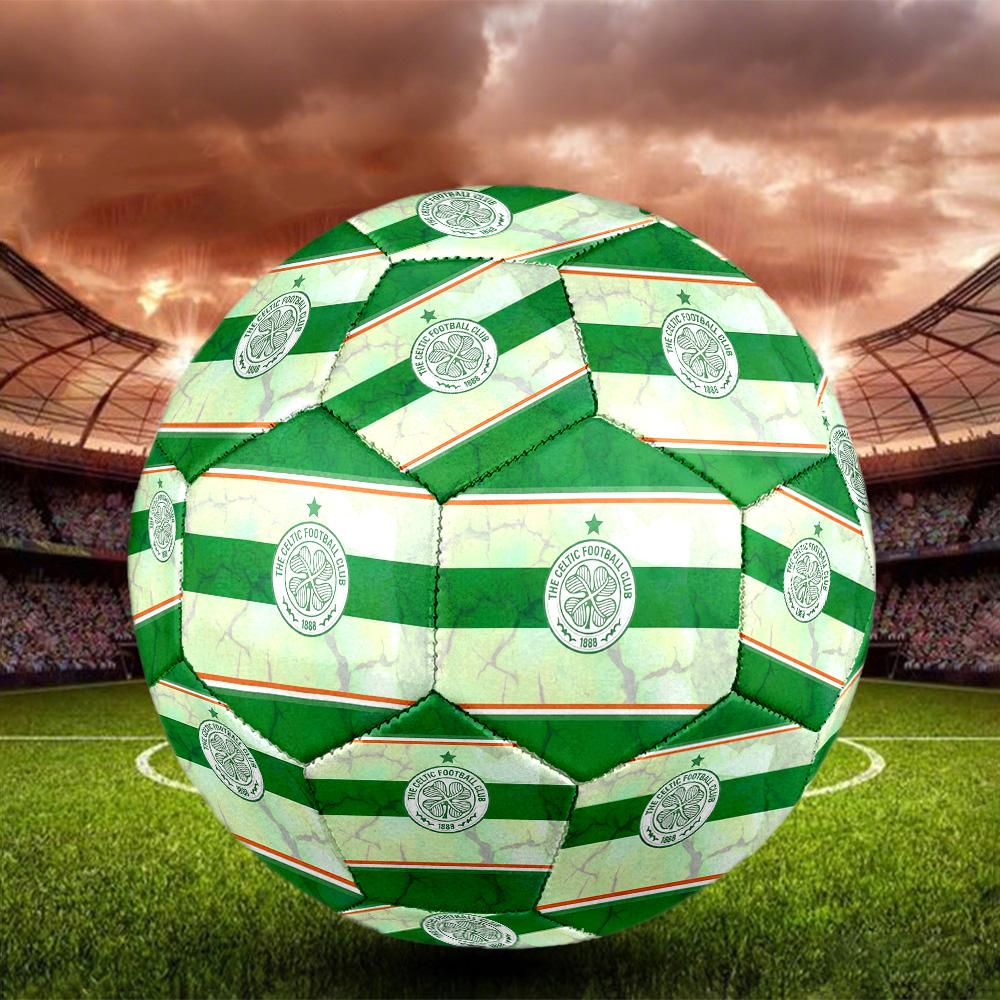 Celtic FC teamIndoor Soccer Ball Colorful All Ages Machine Stitched PVC Competition Ready Durable High-Bounce