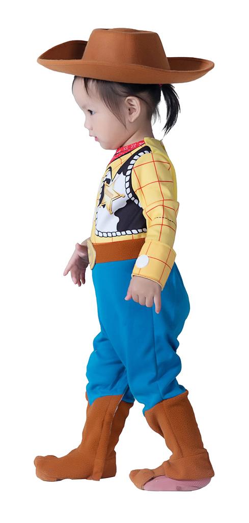 Disguise Costumes Disney Toy Story 4 Woody Cosplay Deluxe Baby Doll, 70-80cm, Yellow, 85609W