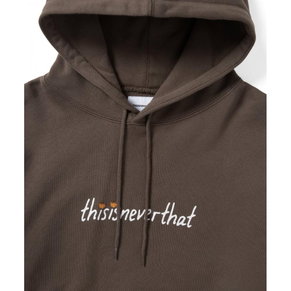 Thisisneverthat Dunk Hoop Hoodie Brown