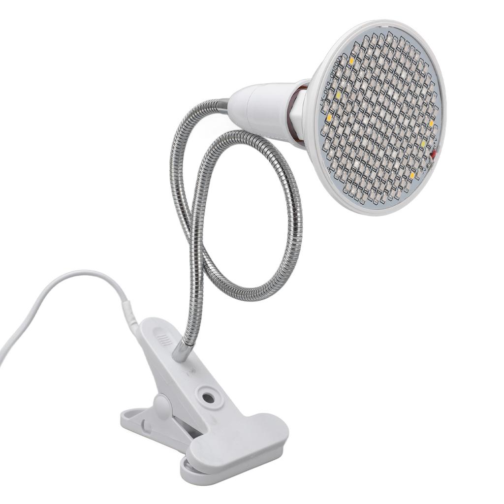 Grow Light LED Plant Light 8W Full Spectrum Desk Clip   Gooseneck E27 Socket Growing Lamp  for Indoor