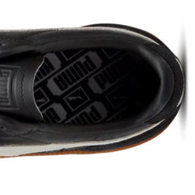 Puma Black Leather Sneakers 396464 03