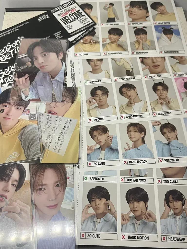 ATEEZ Season's Greetings + Photocard