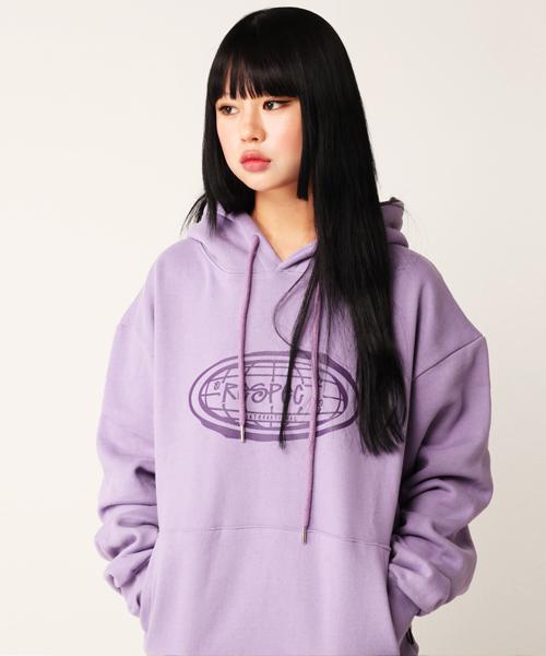 Respect Script Logo Respect Hoodie (Light Purple) Purple/L