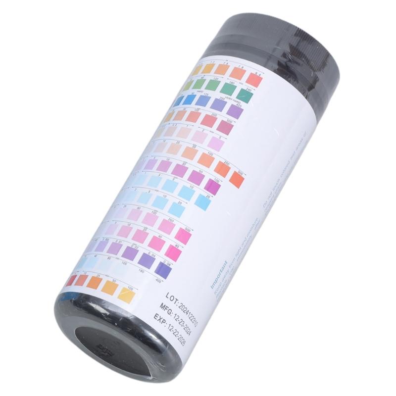 14 in 1 Drinking Water Test Strips PH Hardness Alkalinity Lead Copper Iron for Mercury Bromine Nitrite Test Easy to Use