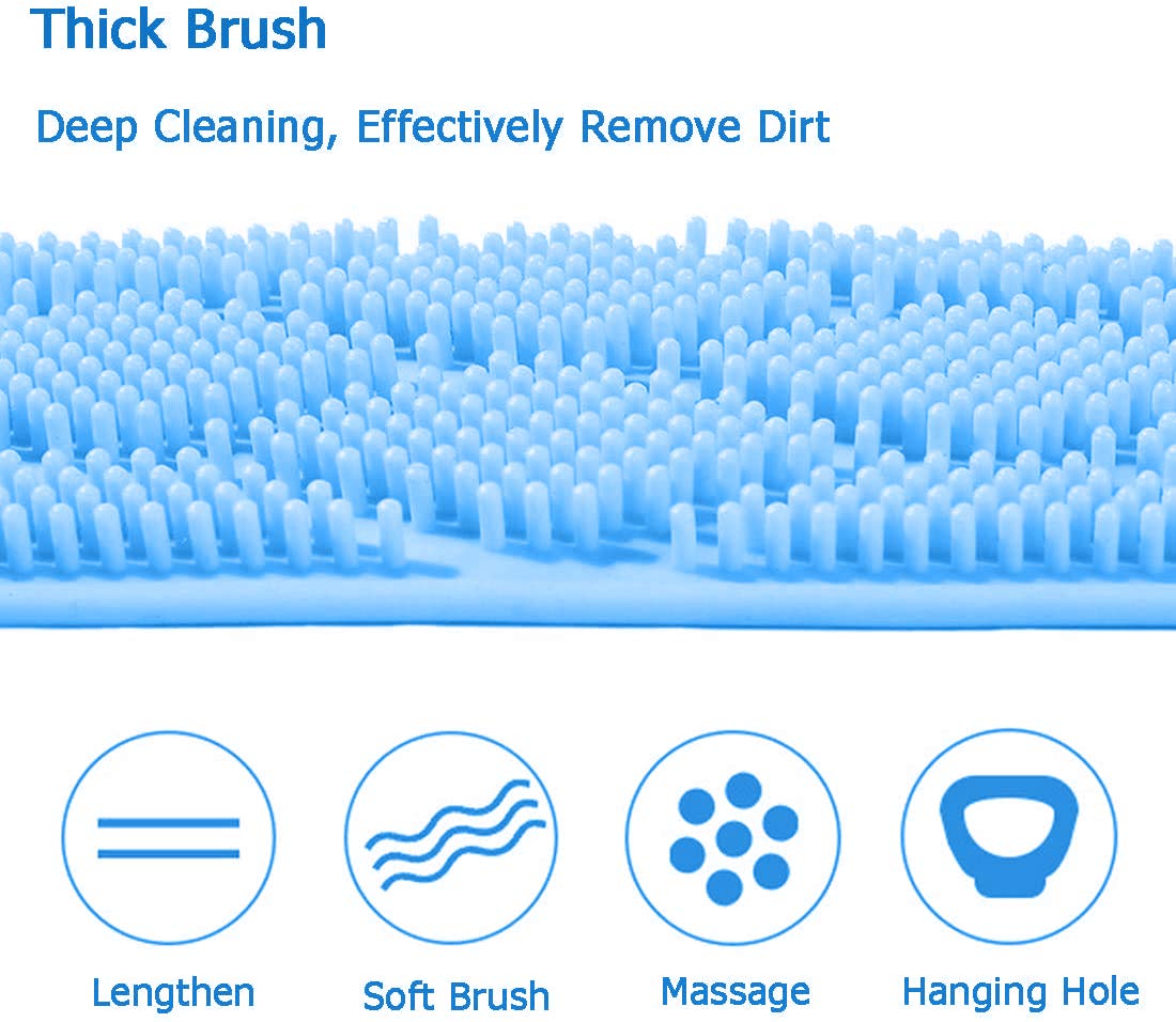 Силиконовая щетка для ванны — фото 13