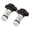 LED Fog Light Bulbs 12-24V 100W 6000K White Car Bright for 2015-2018