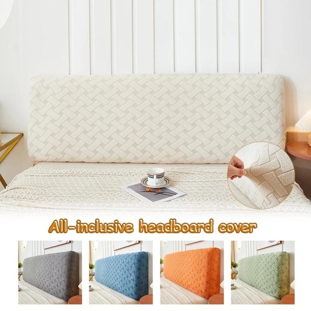 All Inclusive Bedhead Dust Cover Anti-Collision Bedhead Slipcovers Bed Backrest Cover  Bedroom