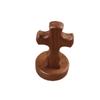 Standing Wooden Crosses Vintage Crucifix Sculpture Art Religious Crosses Ornament  Desktop