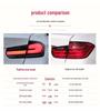 LED Tail Light Assembly with Sequential Turn Signals for BMW 3 Series F30 F35