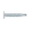 ZINC PLATED EXTRA FLAT HEAD DRILL SCREW TORN.EXTPL 4.2-14mm. 100 Units