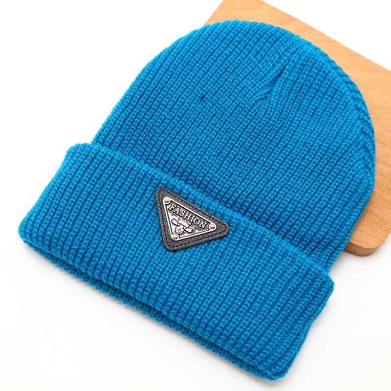 Herbst und Winter warme Strickmütze Pullover Mütze, vielseitige Wollmütze für Männer und Frauen, koreanischen Stil altersreduzierende Strickmütze